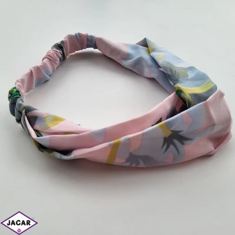 Opaska tekstylna w kwiaty OPS2439