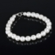 Bransoletka czeska perła biała 0,8cm 43/59 BRA2247