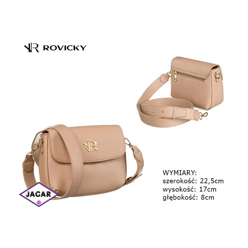 Torebka damska PU R-TOR-ALE-1 D.Beige TD1194 Torebka damska PU R-TOR-ALE-1 D.Beige TD1194