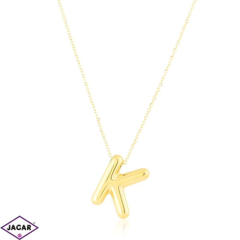Celebrytka stalowa literka K Blueberry CP15728 Celebrytka stalowa literka K Blueberry CP15728