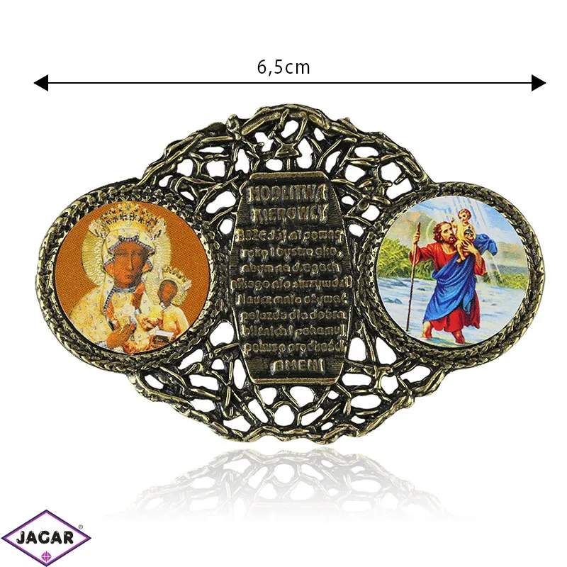 Figurka metalowa - Modlitwa kierowcy - FR245