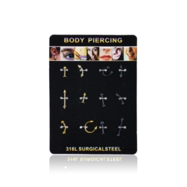 Body Piercing - 12szt - PRC40