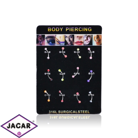Body Piercing - 12szt - PRC41