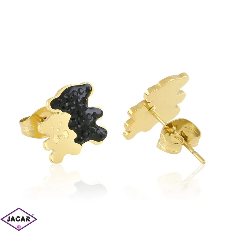 Kolczyki stal sztyfty misie Blueberry EAP38538 Kolczyki stal sztyfty misie Blueberry EAP38538