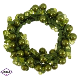 Gumka- zielona z perełkami - OG634