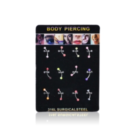 Body Piercing - 12szt - PRC42