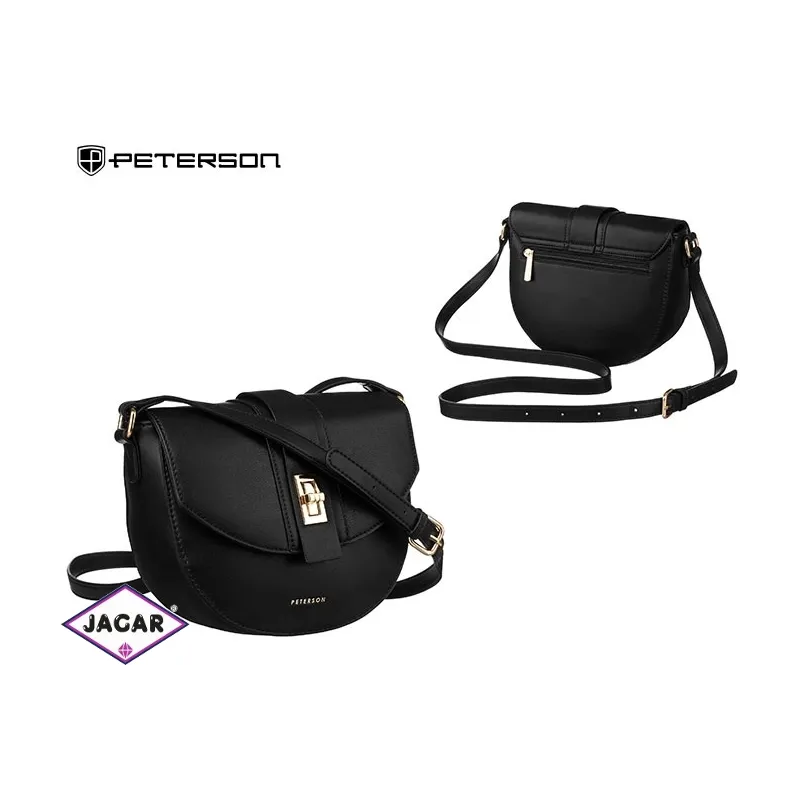 Torebka damska PU PTN 1379 Black TD1199 Torebka damska PU PTN 1379 Black TD1199