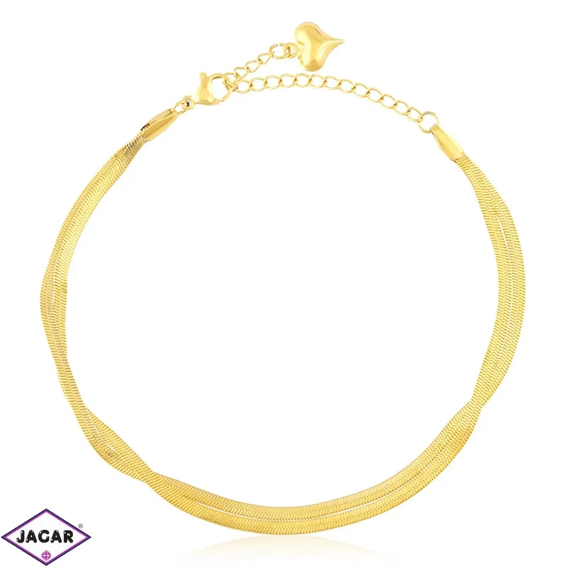 Bransoletka stal na kostkę Moonriver BP19310 Bransoletka stal na kostkę Moonriver BP19310