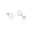 Kolczyki czeskie perła biała ml.0,8cm43/103 EA3327