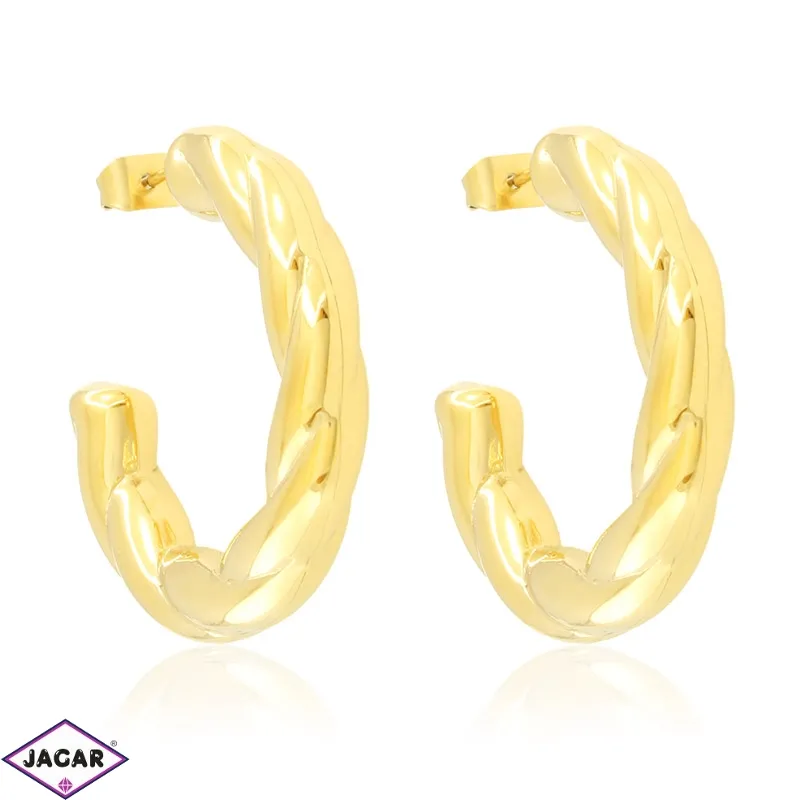Kolczyki stal chirurgiczna koła 3cm EAP38703 Kolczyki stal chirurgiczna koła 3cm EAP38703