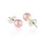 Kolczyki sztyfty perła róż 0,6cm 53/148 EA3350