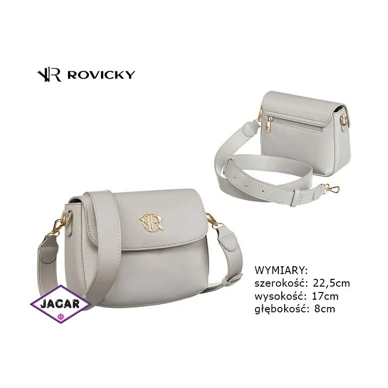 Torebka damska PU R-TOR-ALE-1 Gray TD1207 Torebka damska PU R-TOR-ALE-1 Gray TD1207