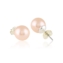 Kolczyki sztyfty perła różowa 1cm 43/102 EA3398