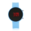 Zegarek LED na silikonowym pasku - blue - Z1790