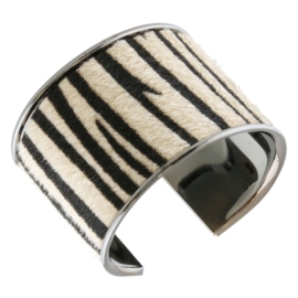 Bransoletka sztywna zebra BRA2906