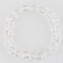 Bransoletka szlifowane kryształki na gumce BRA2938