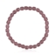 Bransoletka szlifowane kryształki fiolet - BRA2995
