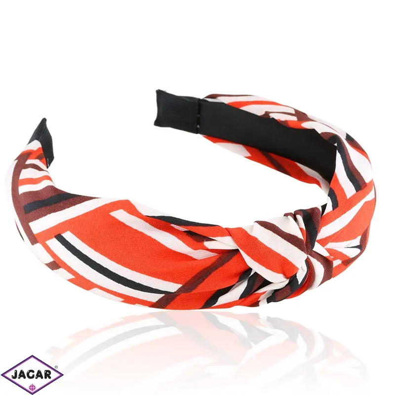 Opaska z supłem wzorzysta OPS2454