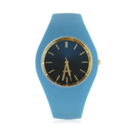Zegarek silikonowy - niebieski - Z1875