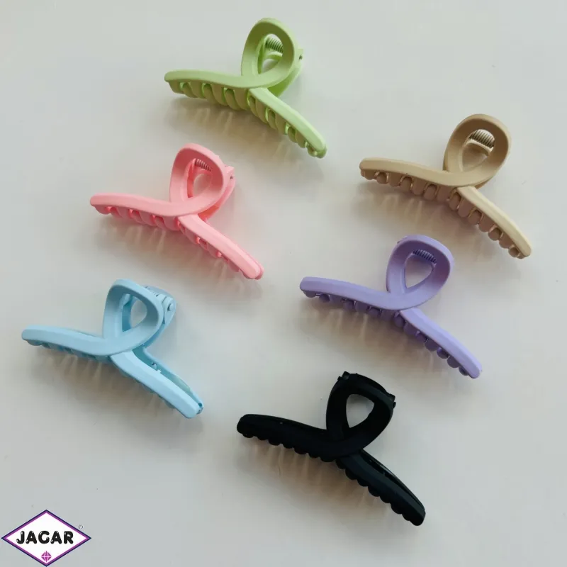 Klamry mix kolorów 7cm 6szt/op SZ1047