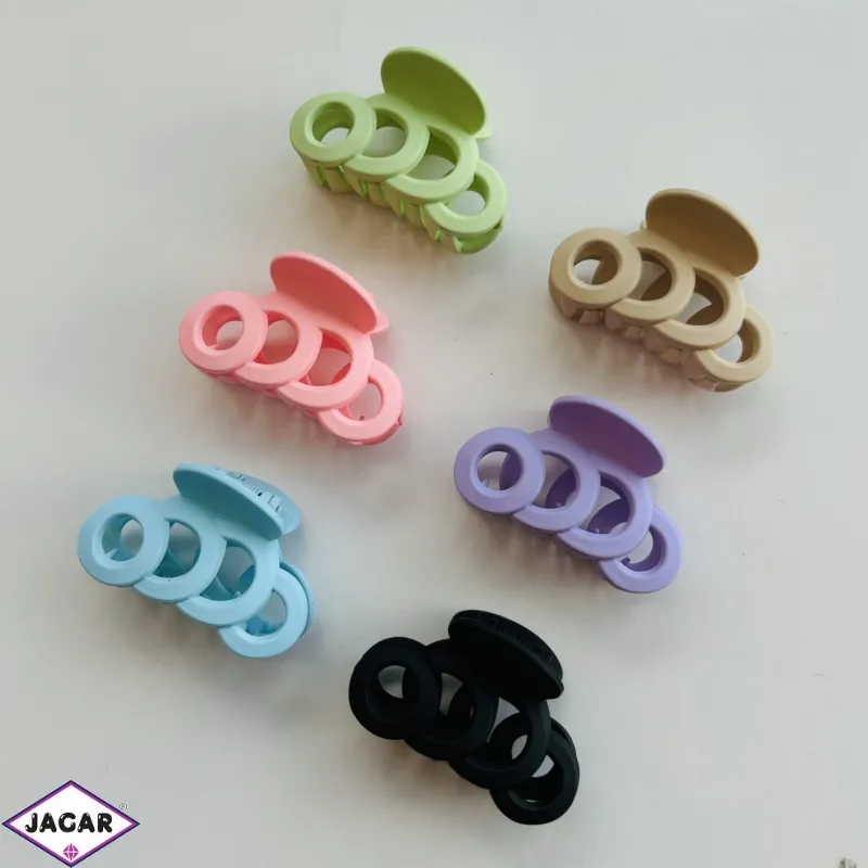 Klamry mix kolorów 6cm 6szt/op SZ1048 Klamry mix kolorów 6cm 6szt/op SZ1048