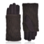 Rękawiczki zimowe podwójne - brązowe - RK570