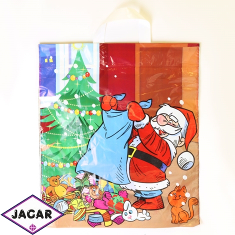 Reklamówki foliowe torby świąteczne 25szt RE01