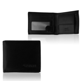 Portfel męski skórzany 0035-BS-RFID Black - P1337