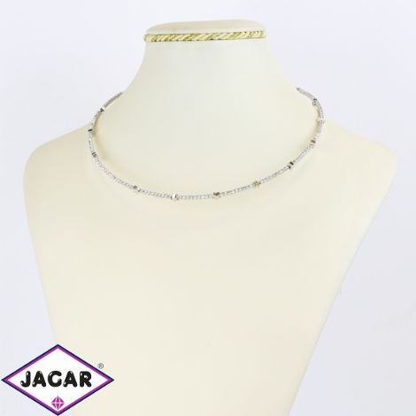 Naszyjnik sztywny choker obręcz - NA2078