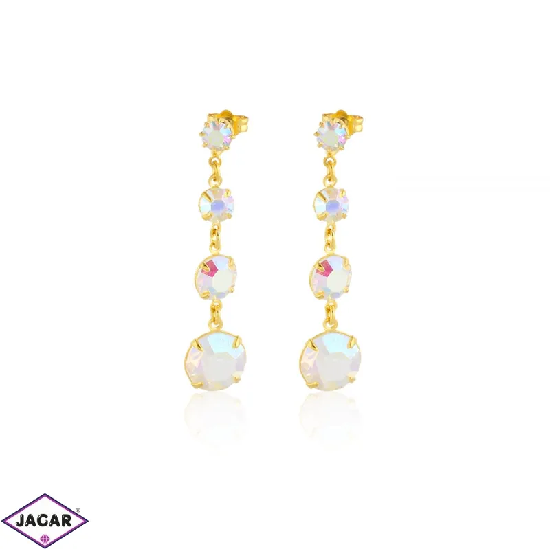 Kolczyki wiszące kryształy opal 63/35 - EA1540 Kolczyki wiszące kryształy opal 63/35 - EA1540