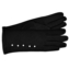Rękawiczki damskie czarne z perełkami RK588