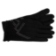 Rękawiczki damskie czarne z dżetami RK591