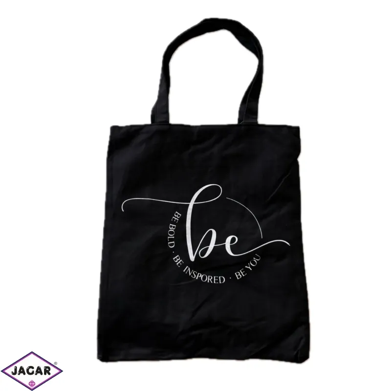 Torba na zamek czarna BE YOU TZ360