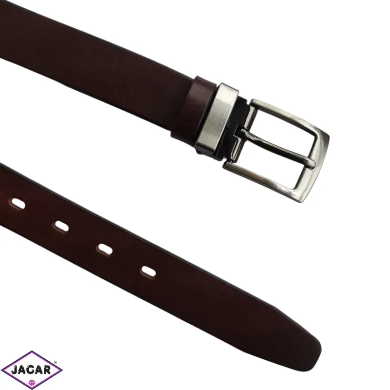 Pasek męski skórzany z odpinaną klamrą 2,8cm BL605 Pasek męski skórzany z odpinaną klamrą 2,8cm BL605