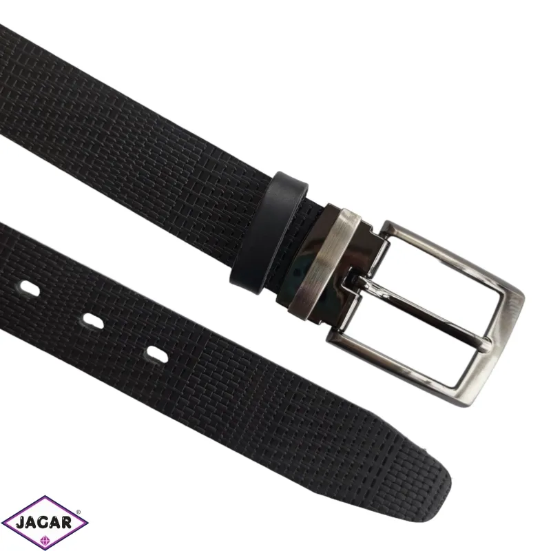 Pasek męski skórzany z odpinaną klamrą 3,5cm BL608 Pasek męski skórzany z odpinaną klamrą 3,5cm BL608