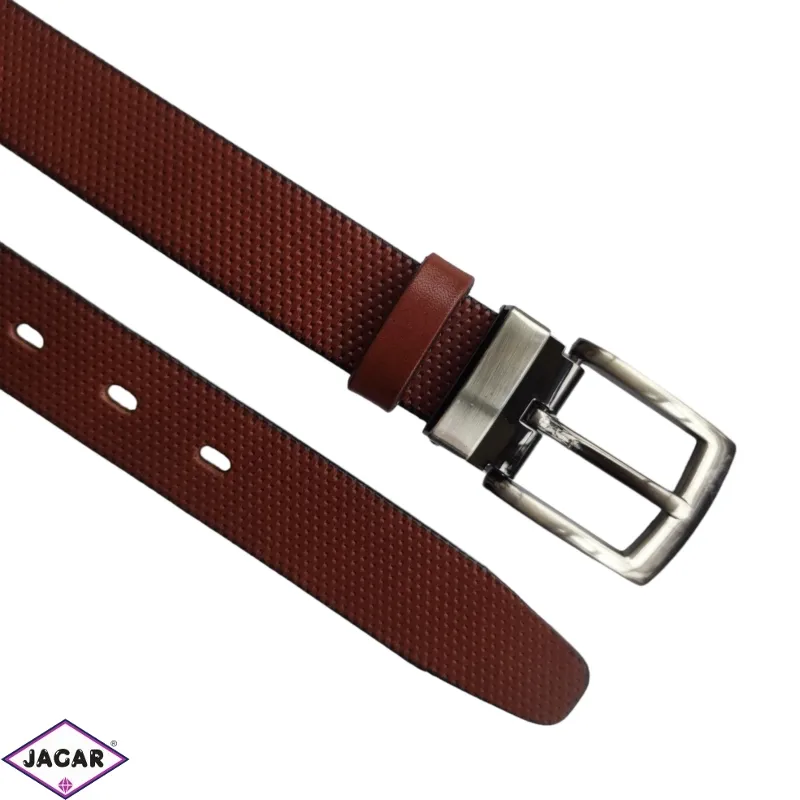Pasek męski skórzany z odpinaną klamrą 3cm BL611 Pasek męski skórzany z odpinaną klamrą 3cm BL611