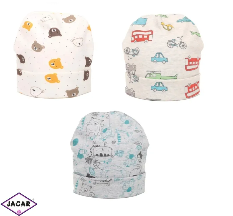 Czapka dziecięca przejściowa mix 3szt/op CD773 Czapka dziecięca przejściowa mix 3szt/op CD773