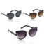 Okulary Paparazzi cat eye - V3046 - 12szt/op