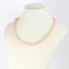 Naszyjnik perłowy czeski 45cm różowy NA2370