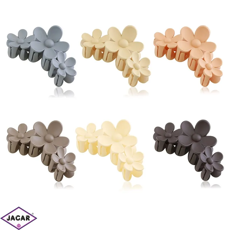 Klamry kwiatki 11cm 12szt/op SZ1149 Klamry kwiatki 11cm 12szt/op SZ1149