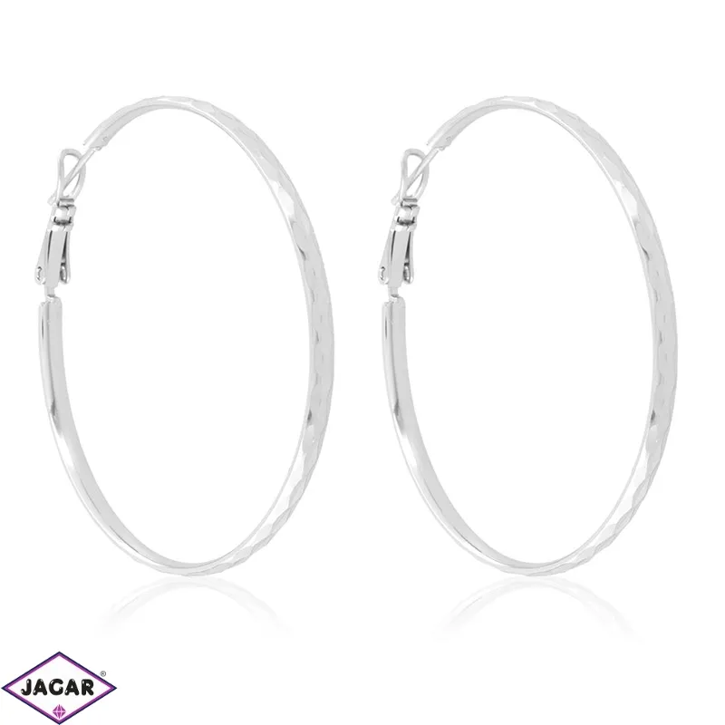 Kolczyki koła szlifowane 5cm Xuping EAP40105 Kolczyki koła szlifowane 5cm Xuping EAP40105