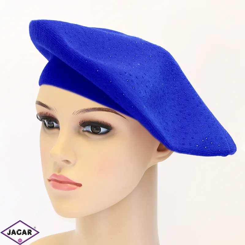 Beret damski z dżetami CD889 Beret damski z dżetami CD889