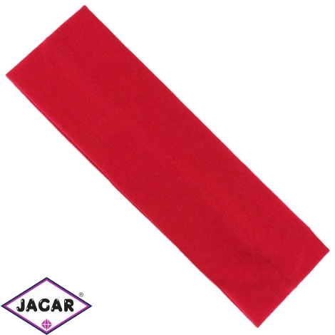 Opaska klasyczna lycra 5cm - czerwona OPS1264