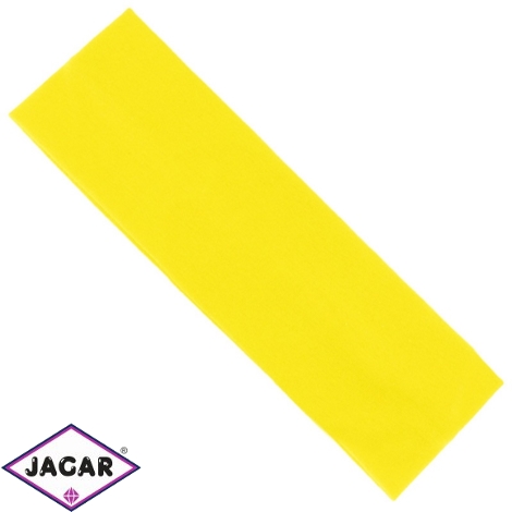 Opaska klasyczna lycra 5cm - żółta OPS1271