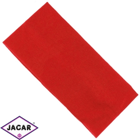 Opaska klasyczna lycra 7cm - czerwona OPS1274