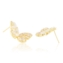 Kolczyki stalowe motylki z kryształkami EAP19233