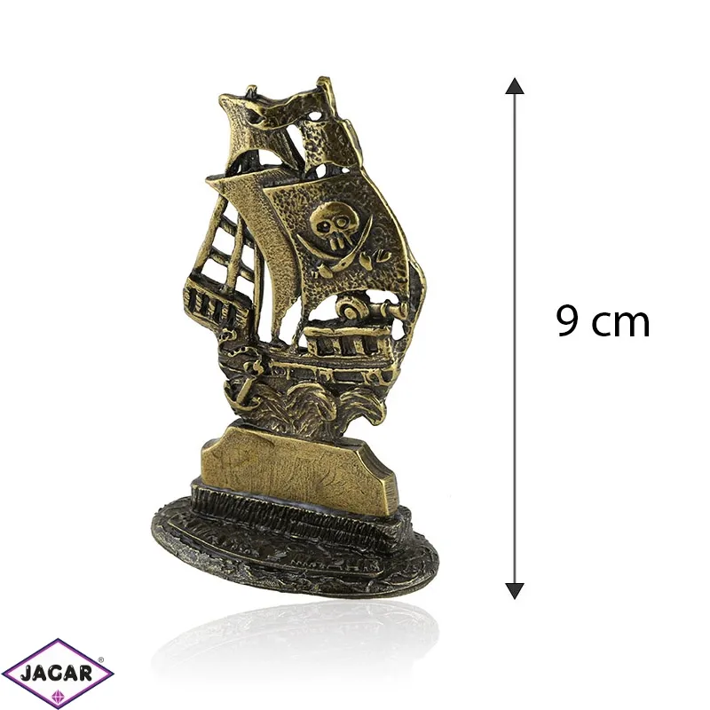 Figurka metalowa - Pamiątka z mazur - statek FR251 Figurka metalowa - Pamiątka z mazur - statek FR251