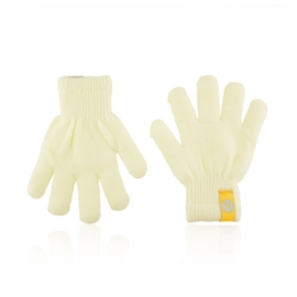 Rękawiczki dziecięce - żółte- 13cm - RK724