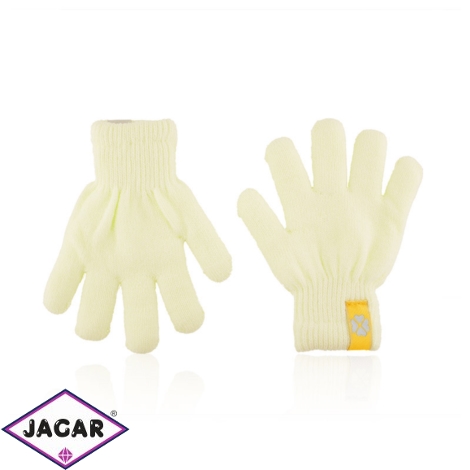 Rękawiczki dziecięce - żółte- 13cm - RK724
