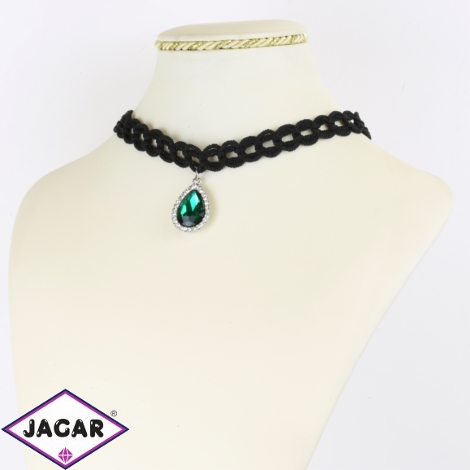 Naszyjnik choker pleciony NA2471